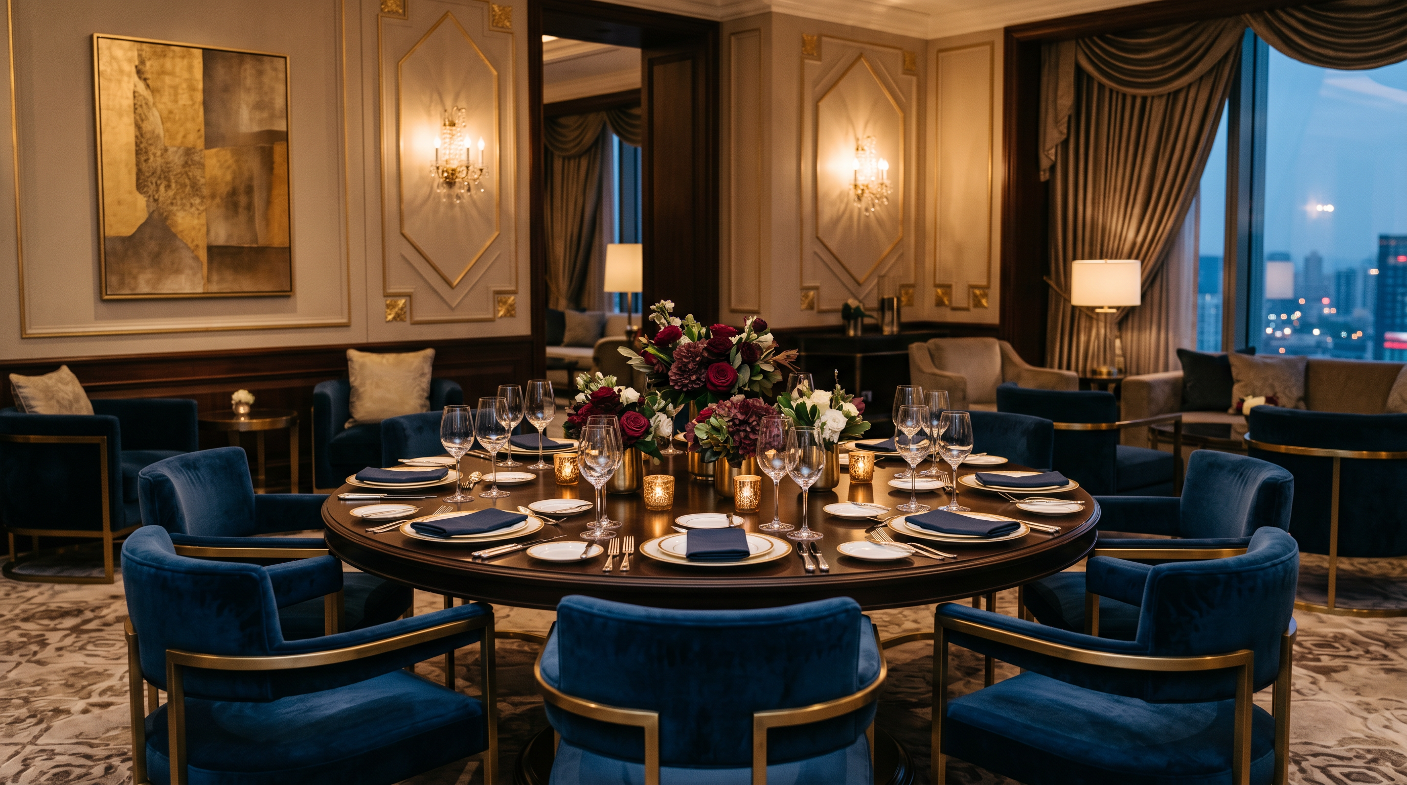 Private members' lounge at Luxury Hotel Resort UK